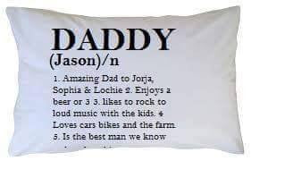 Definition Pillowcase (totally Personalised just for you)